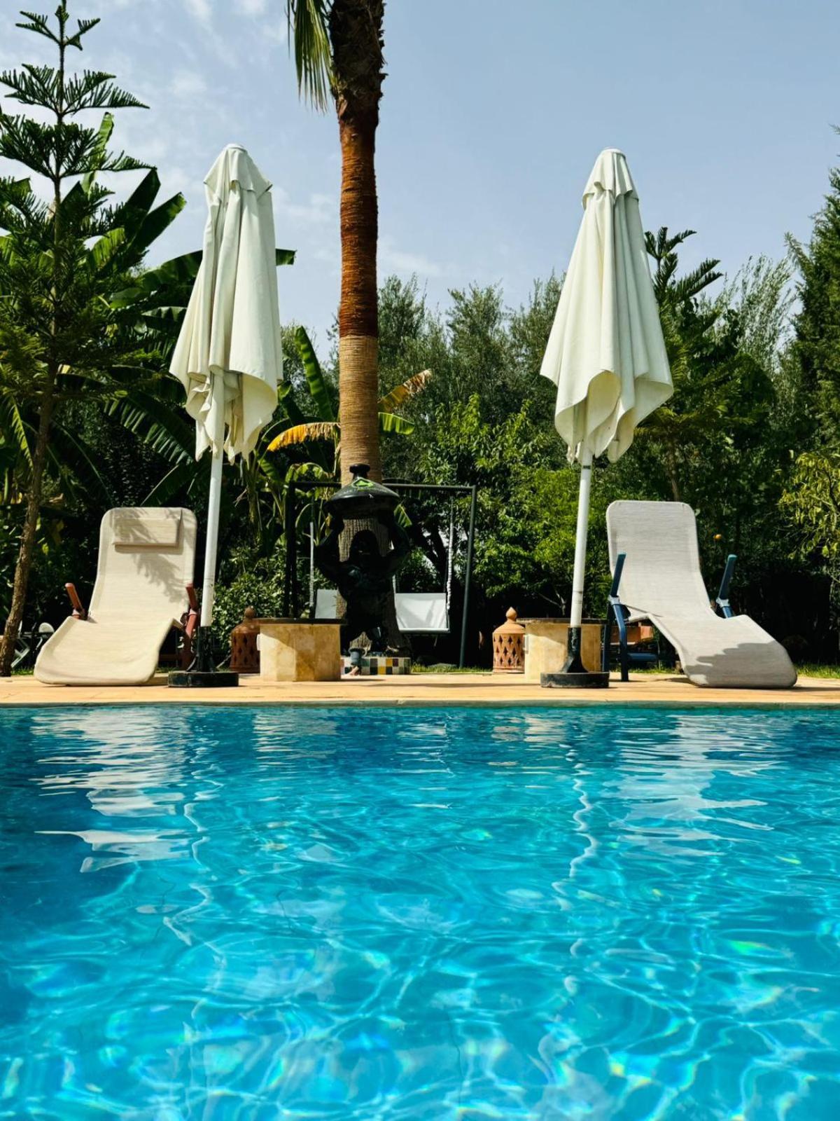 Ilafe Farmhouse, Villa avec piscine chauffée privée et Jacuzzi pour familles Marrakesh Exterior foto