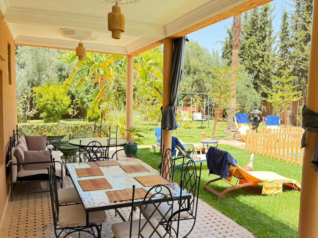 Ilafe Farmhouse, Villa avec piscine chauffée privée et Jacuzzi pour familles Marrakesh Exterior foto
